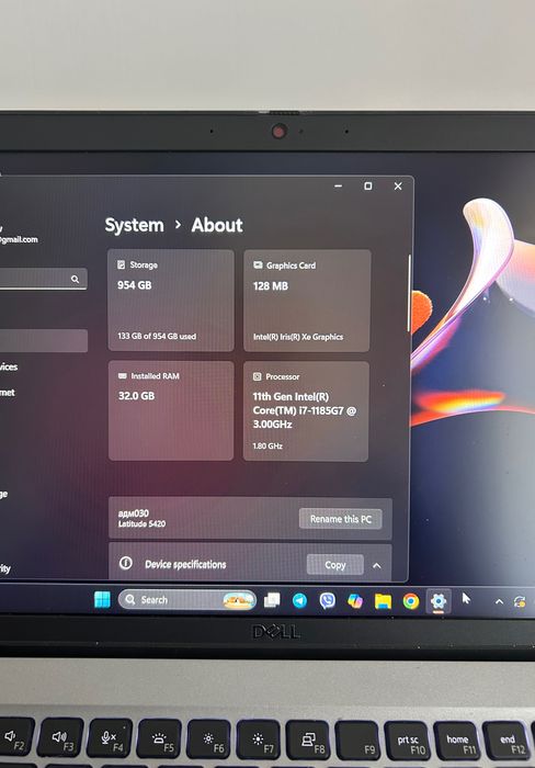 Dell Latitude 5420 i7 ultrabook / 32GB RAM / 1TB SSD / Windows 11 Pro