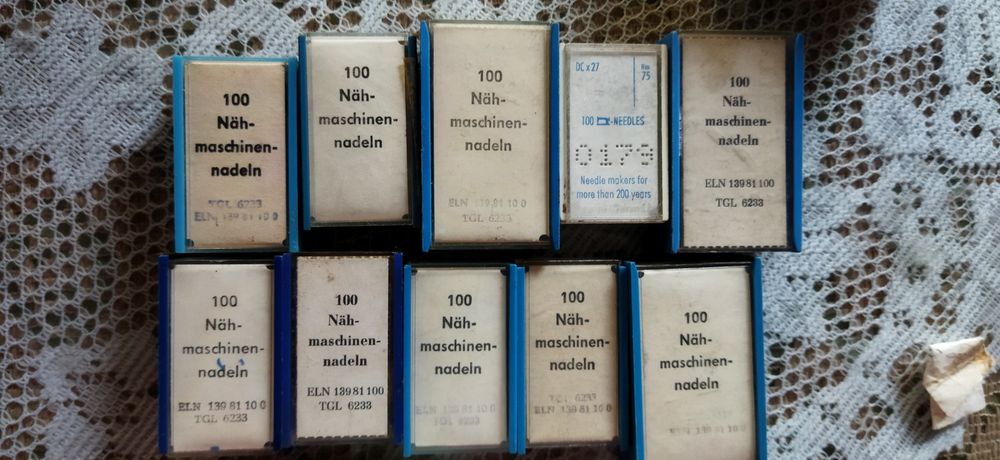 Велкро лепенка и игли за професионални шевни машини !