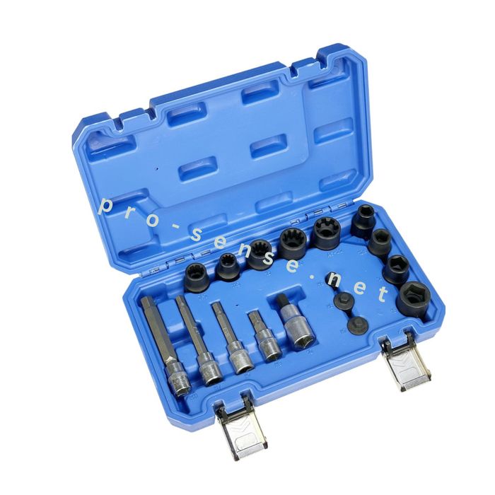 Специализиран Комплект за спирачни апарати 17 части BMW,AUDI,VW,FORD