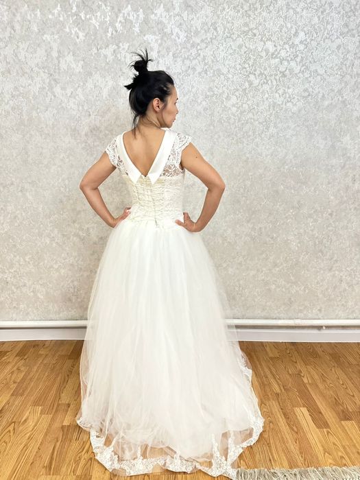 Свадебное платье айвори