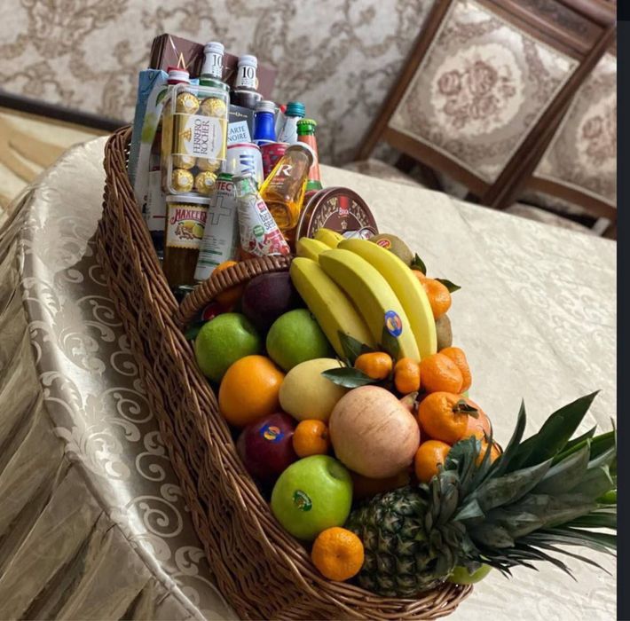 Mevali Savatlar yasaymiz Фруктовые корзины