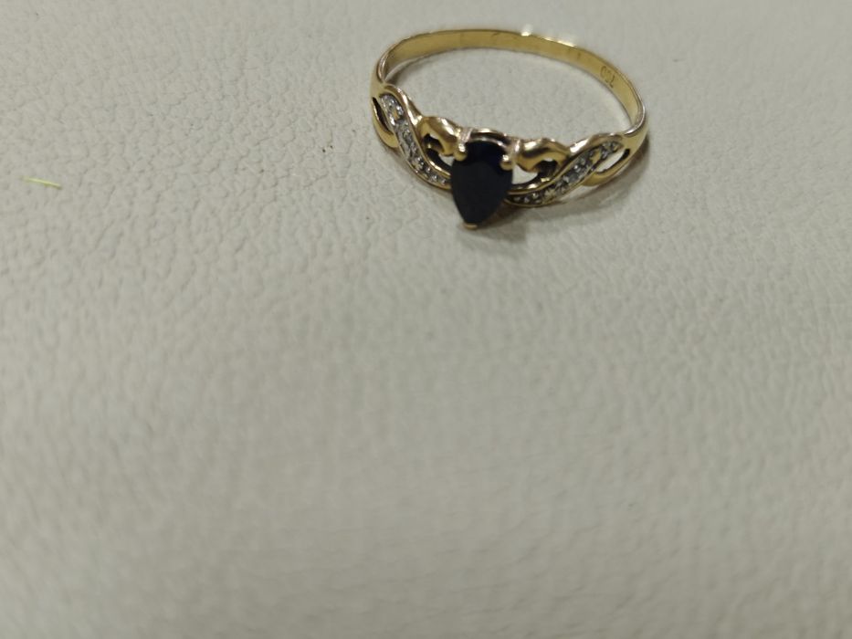 Inel aur 18k 1.65 cu 2 diamante (r)