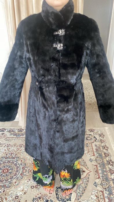 Норковая шуба и сумка