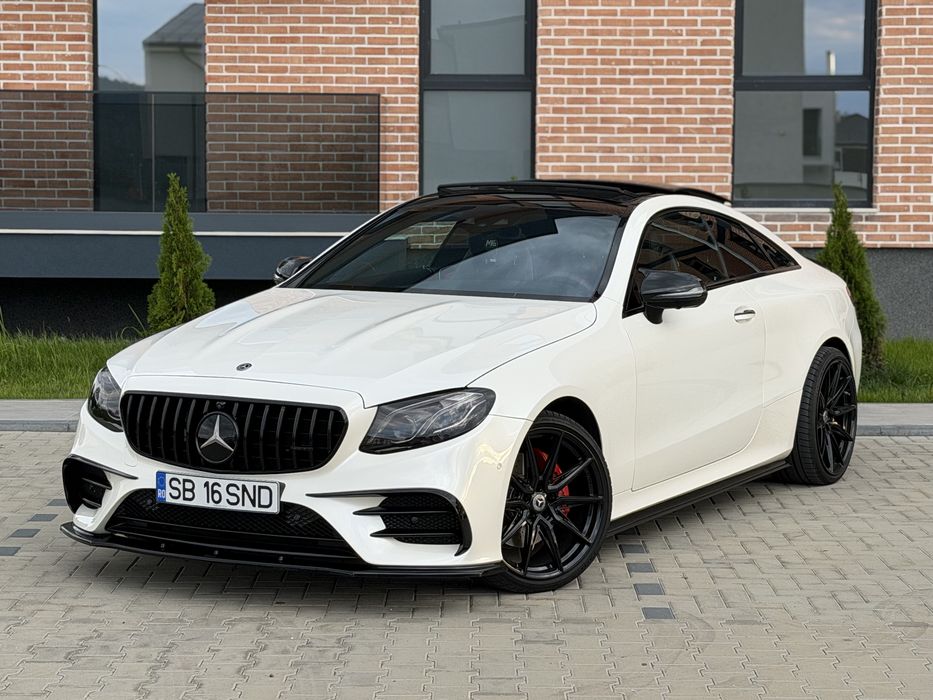 Mercedes - E coupe 9G / Pak, AMG / Head Up / Burmester / Panoramic / Stelute / AirMatic /