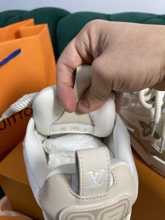 Adidasi Louis Vuitton Skate piele naturala 100% Full Box colectie noua