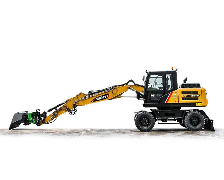 SANY Колесный экскаватор SY155W