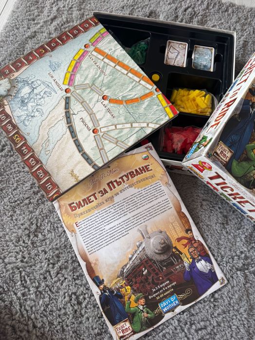 Настолна игра Ticket to raid нова