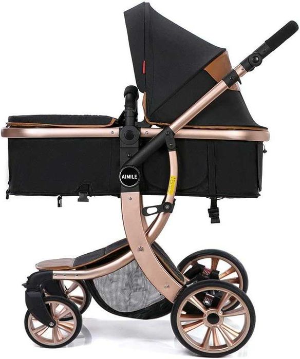 Carucior de copii 3 in 1 Visoli negru