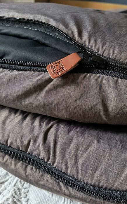 Voksi Urban, sac de iarnă extensibil, cu puf și lână, ca nou