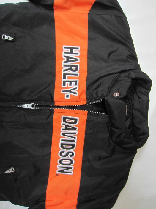 Geaca copil Harley-Davidson,  masura 4T(3-4ani), matlasata, poliester, stare f. buna