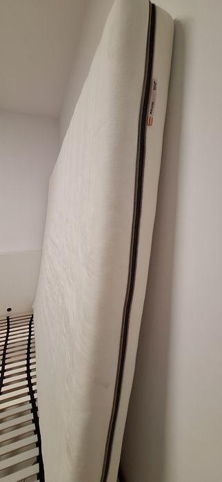 Pat Ikea MALM 160x200, 4 lazi depozitare + SALTEA Malvik