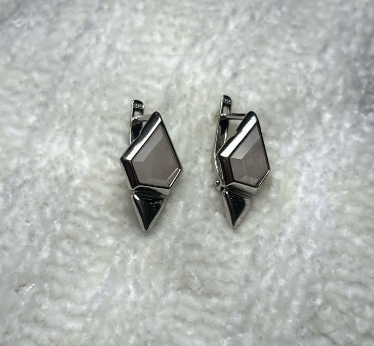 Серьги из серебра