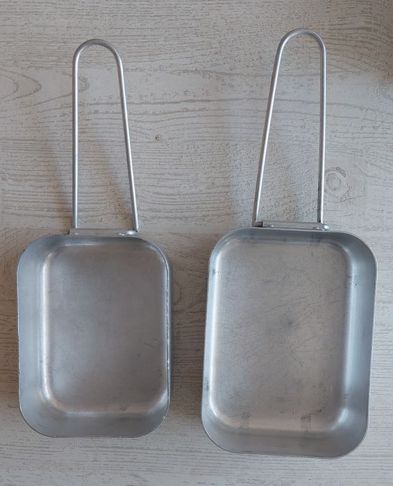 Винтидж алуминиев комплект съдове / посуда за къмпинг (1968/73)