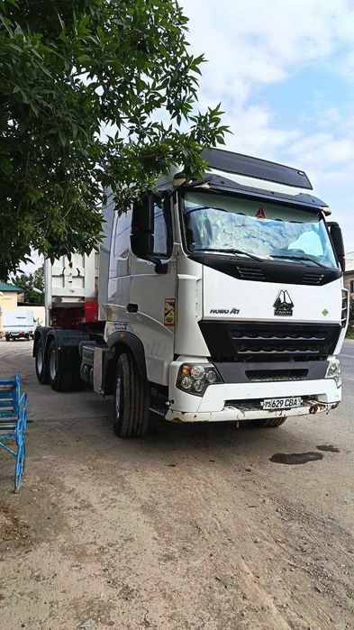 HOWO A7 тягач + самосвал полуприцеп сотилади