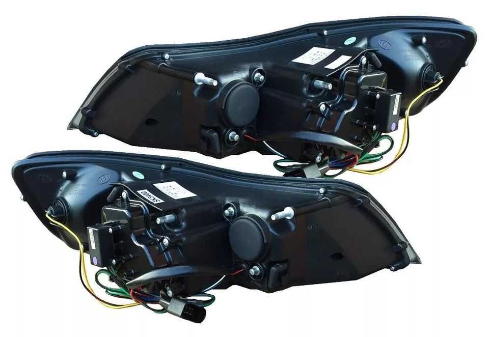 Фарове Шкода Октавиа ЛЕД Фейслифт 09-12 Тъмни Skoda Octavia LED