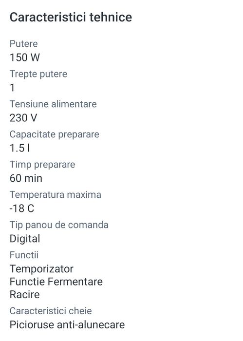 Aparat de facut inghetata