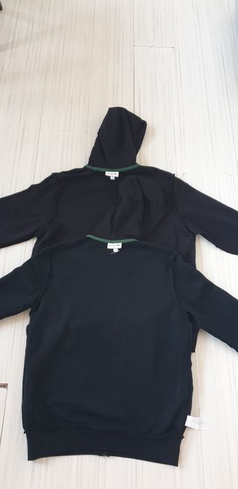Lacoste Classic Fit Full Zip  M и XL НОВО! 2бр. ОРИГИНАЛ Мъжки Суичери