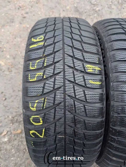 SET 4 Anvelope Iarna 205/55 R16 BRIDGESTONE Blizzak ras
