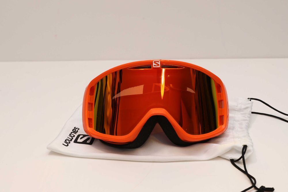 Ochelari Snowboard Salomon Aksium Flame Orange