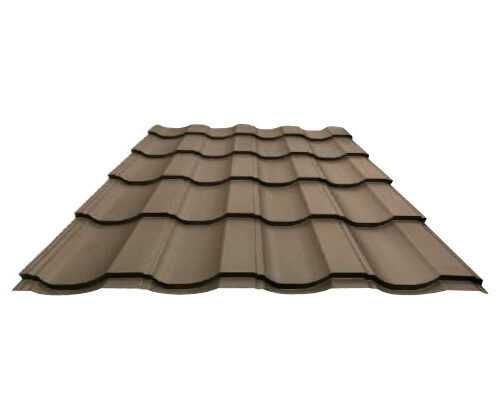 Металлочерепица разных видов и размеров