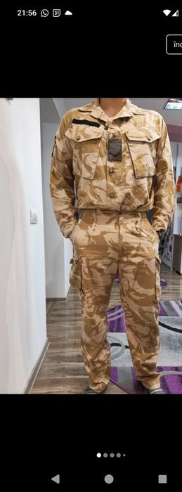 Uniforna DPM Armata britanica