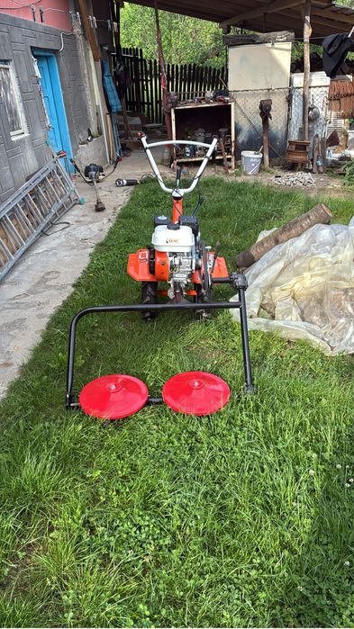 Cositoare rotativa tambur motocultor motosapa  pe curea