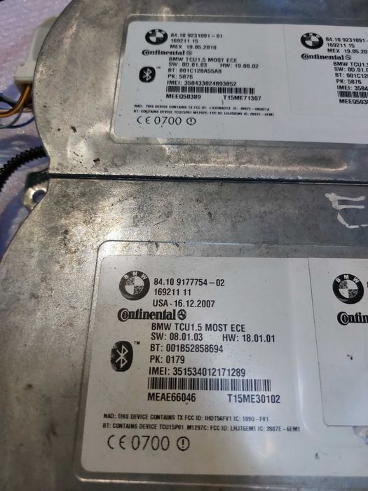 Modul Bluetooth BMW Cod 9231091 Cod 9177754 Cod 9205895