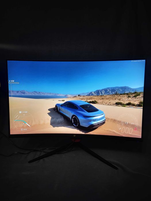 Ярчайший 350nits 32 Дюймовик С Динамиками, Free/GSync, 165hz, Монитор!