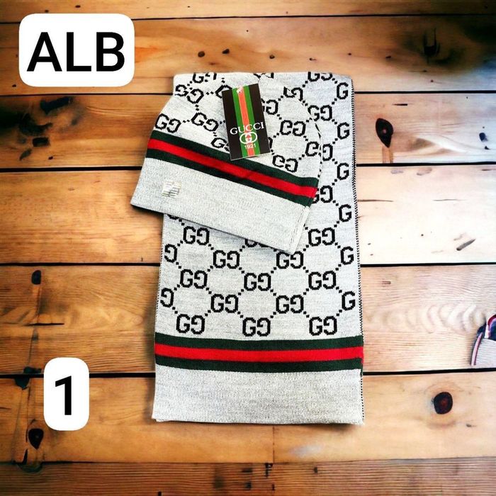 Set caciula+fular barbatesti