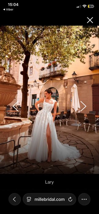 Сватбена/ булченска рокля на Gabbiano от Millebridal