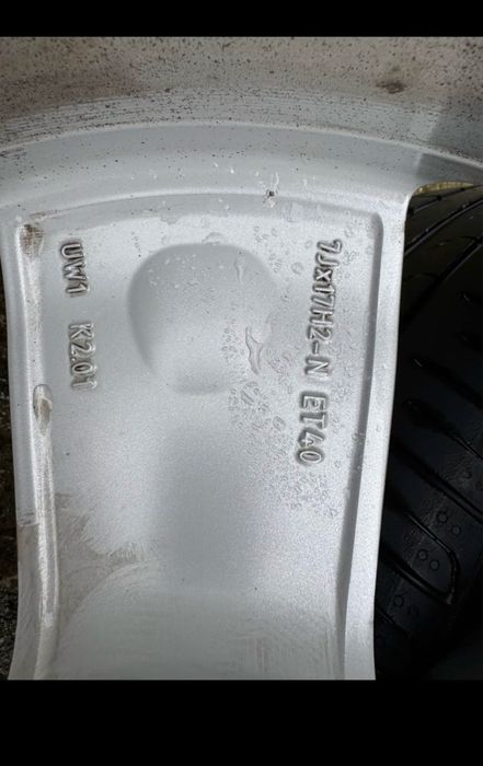 Джанти vw 17ки с гуми