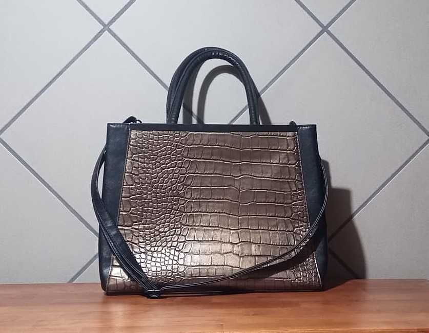 Geantă Orsay mare bronz-auriu