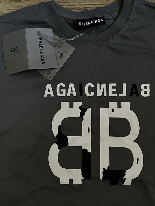 Tricou Balenciaga nou-cu eticheta