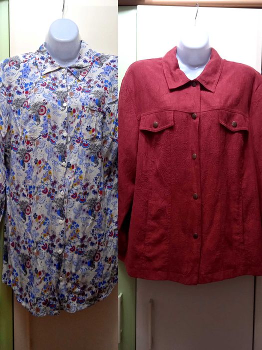 Блузы и пиджаки 48-50