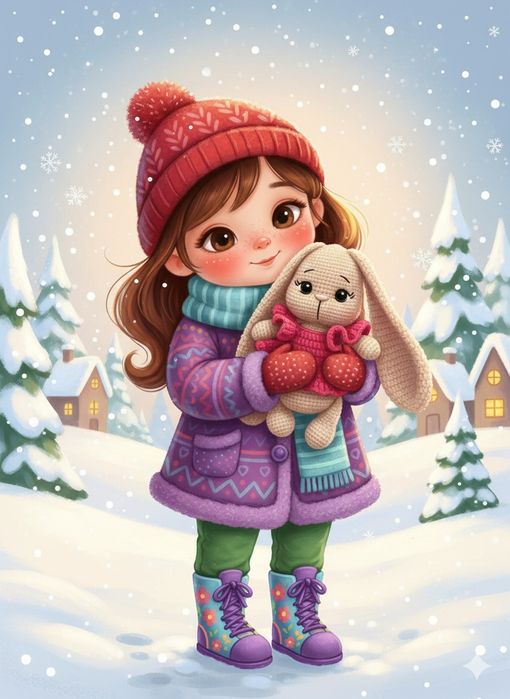 Зайчат вязяные(крючком)