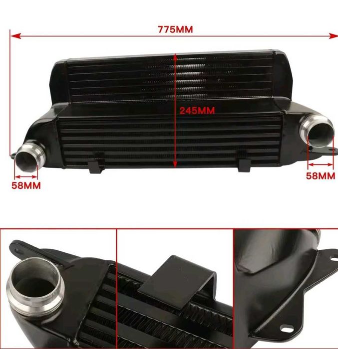 Bmw e60 e61 race intercooler