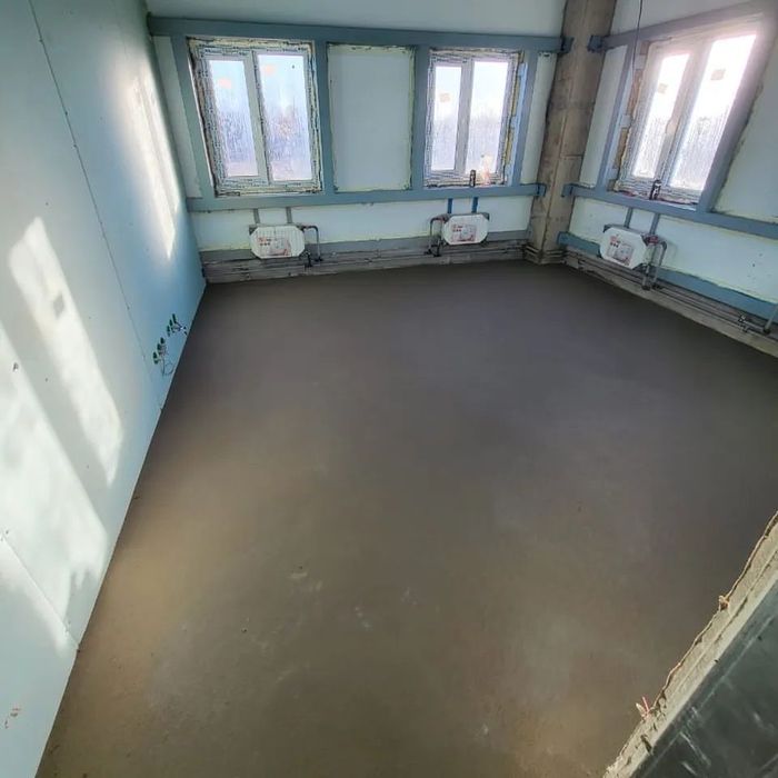 Стяжка пола Наливной пол Отмоска