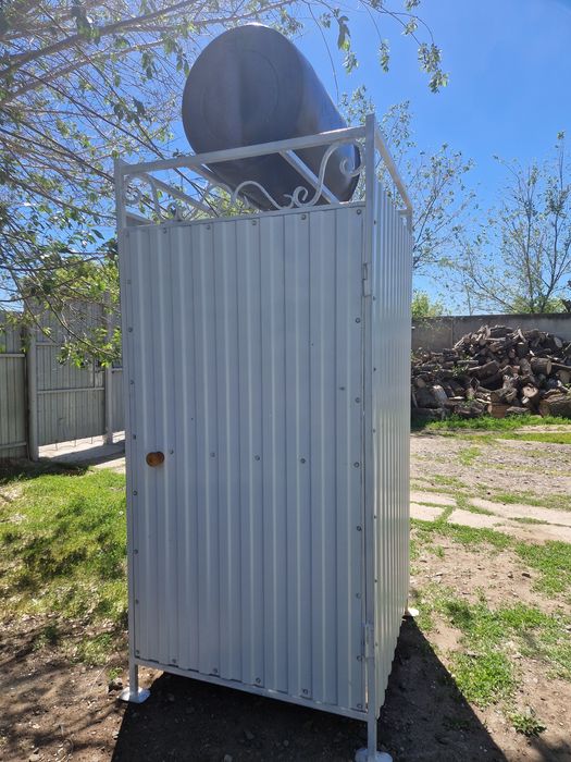 Летний душ металлический