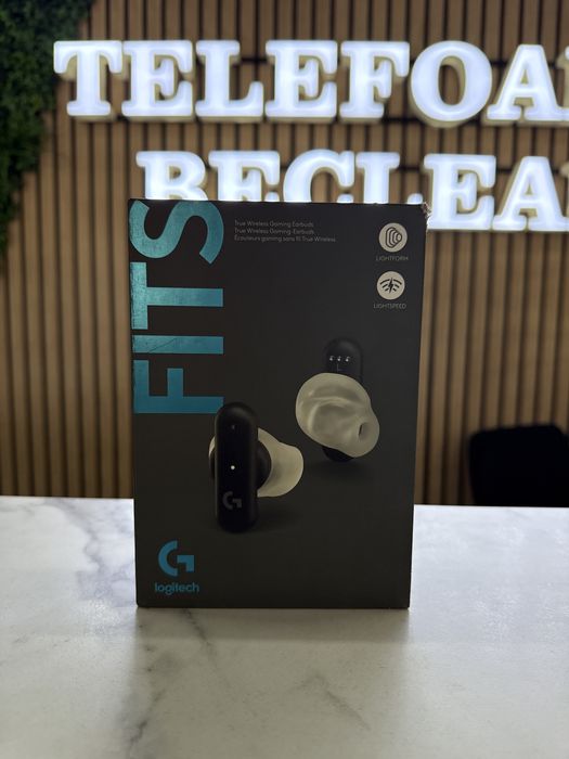 Logitech Fits True Wireless Gaming EarBuds Noi Desigilate