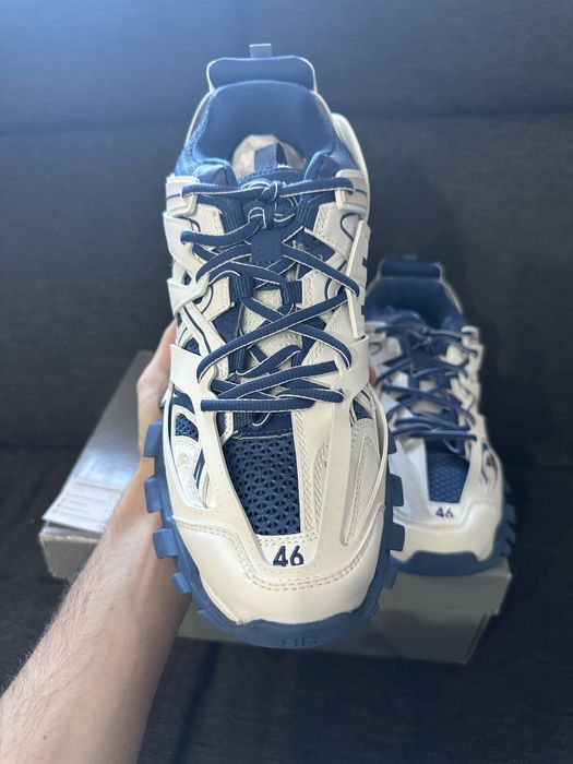 Balenciaga Track White Blue