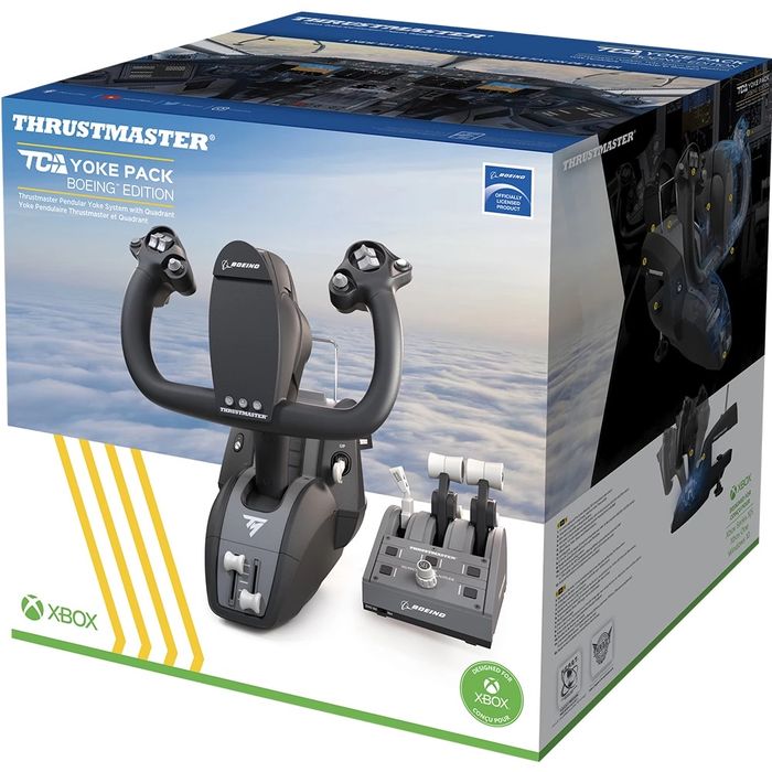 Consola SIM Thrustmaster TCA Yoke Pack Boeing Simulator zbor PS PC