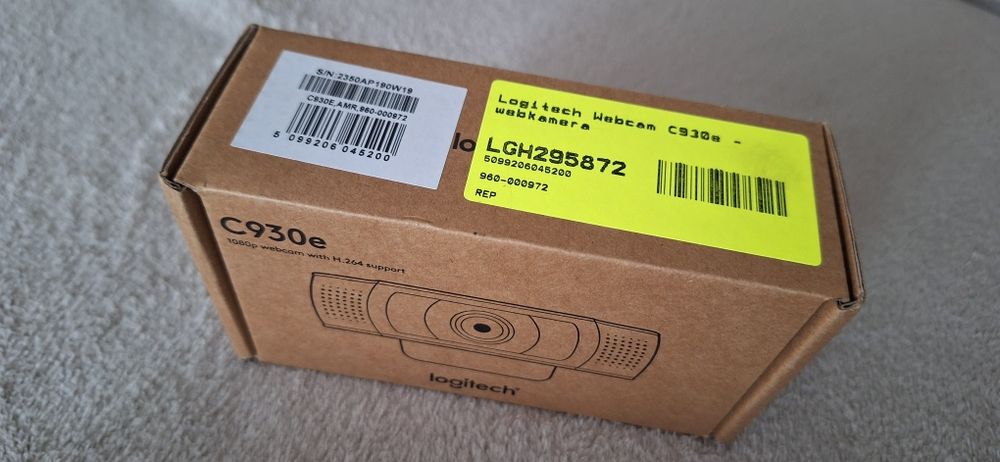 Webcam Logitech C930e - nou, pachet sigilat