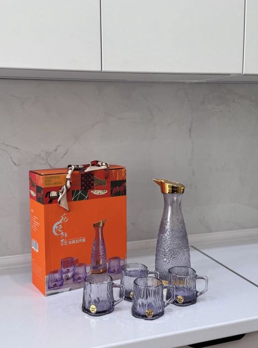 Кувшин со стаканами набор 21 шт