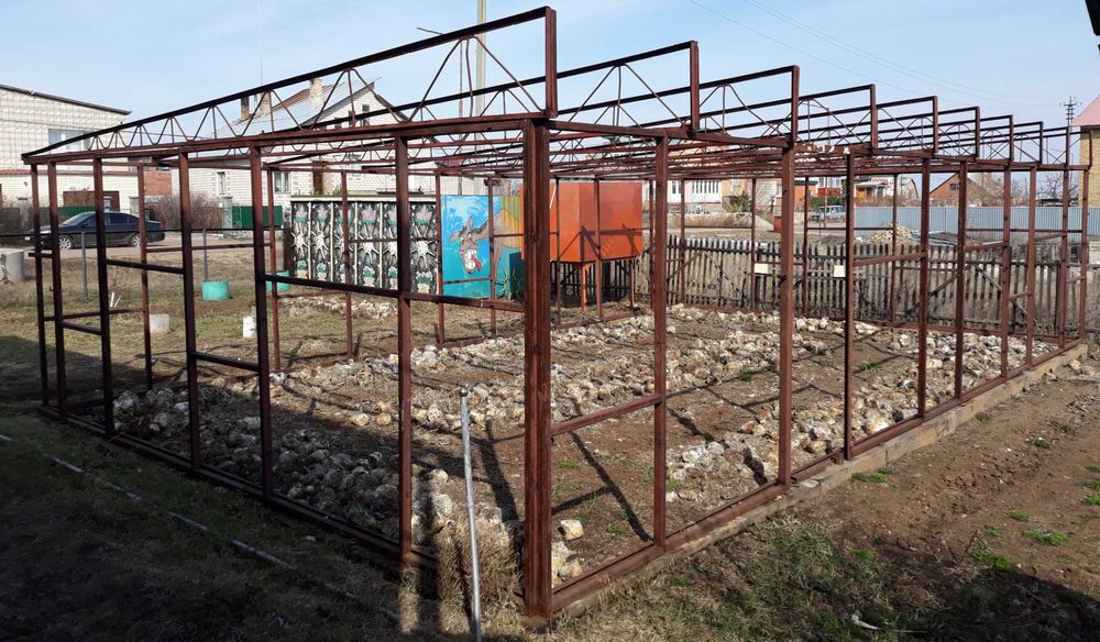 продам каркас ангара металлический