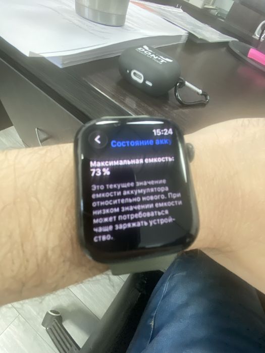 Apple Watch 7 series, 45 mm, черные