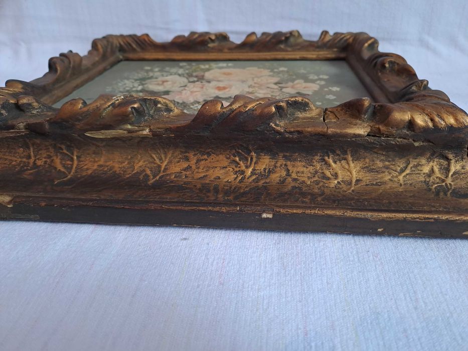 tablou pictura pe panza 40/47 cm semnat Livia Frunza Lili