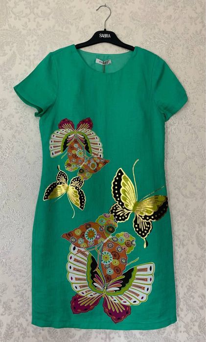 Платье натуральный лен турция