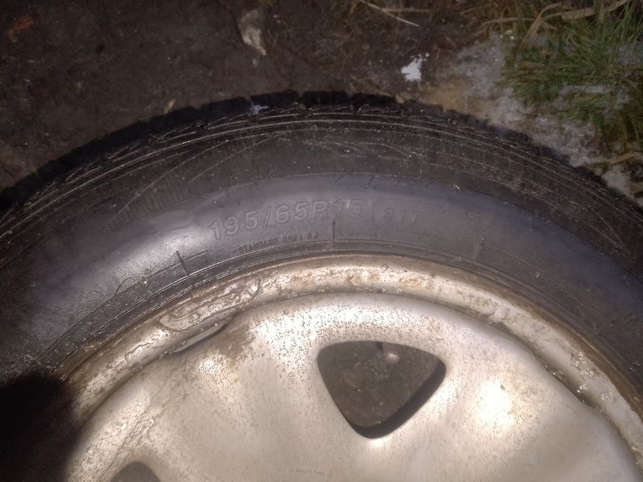 Колеса Волга, ромашки, с резиной