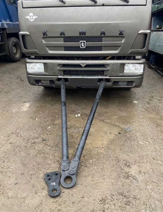 Сцепка жесткая для грузовых буксир до 30 т КамАЗ УРАЛ, HOWO DAF Volvo.