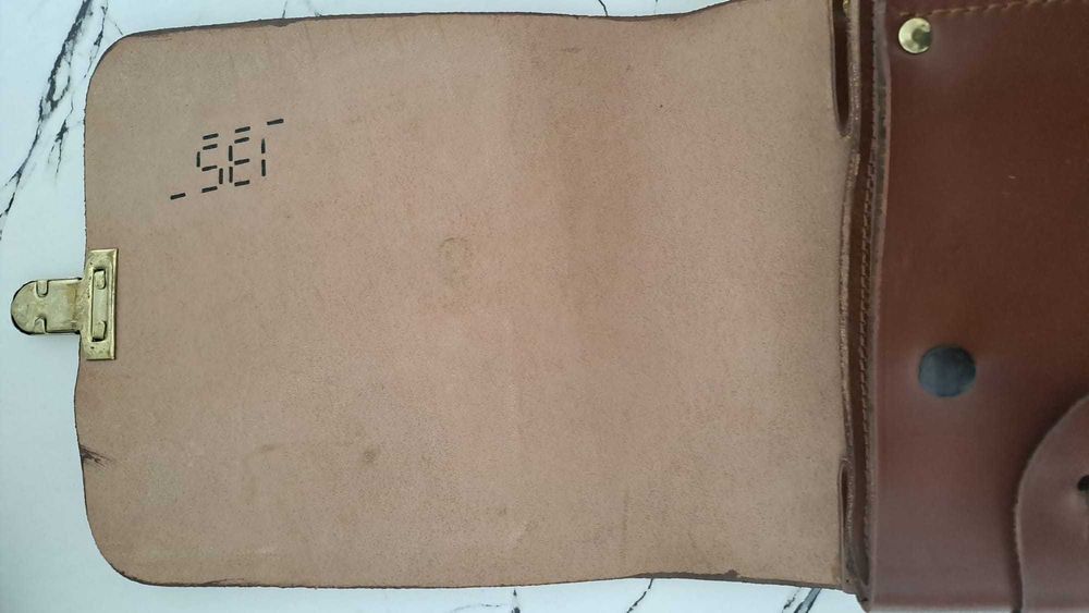 Porthart militar romanesc piele naturala nou nefolosit